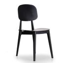 Plastová jídelní židle SIMPLY 3+1 ZDARMA, černá