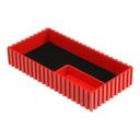 Plastová krabička na mikrometer 35-100x200 mm, červená