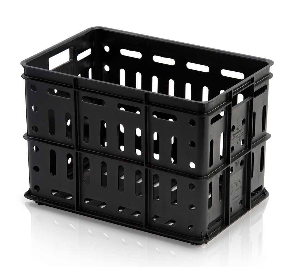 Fotografia produktu: Plastová prepravka dierovaná 600 x 400 x 420 mm, regranulát