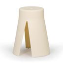 Plastová stolička RIKO, béžová