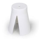 Plastová stolička RIKO, bílá