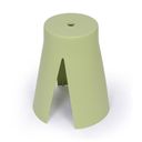 Plastová stolička RIKO, zelená