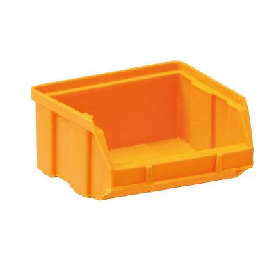 Plastové boxy BASIC, 100 x 95 x 50 mm, 70 ks, žltooranžová