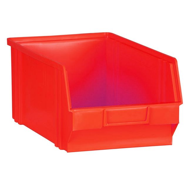 Plastové boxy BASIC, 205 x 335 x 149 mm, 21 ks, červené