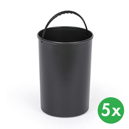 Plastové vedierko 24l, balenie 5 ks