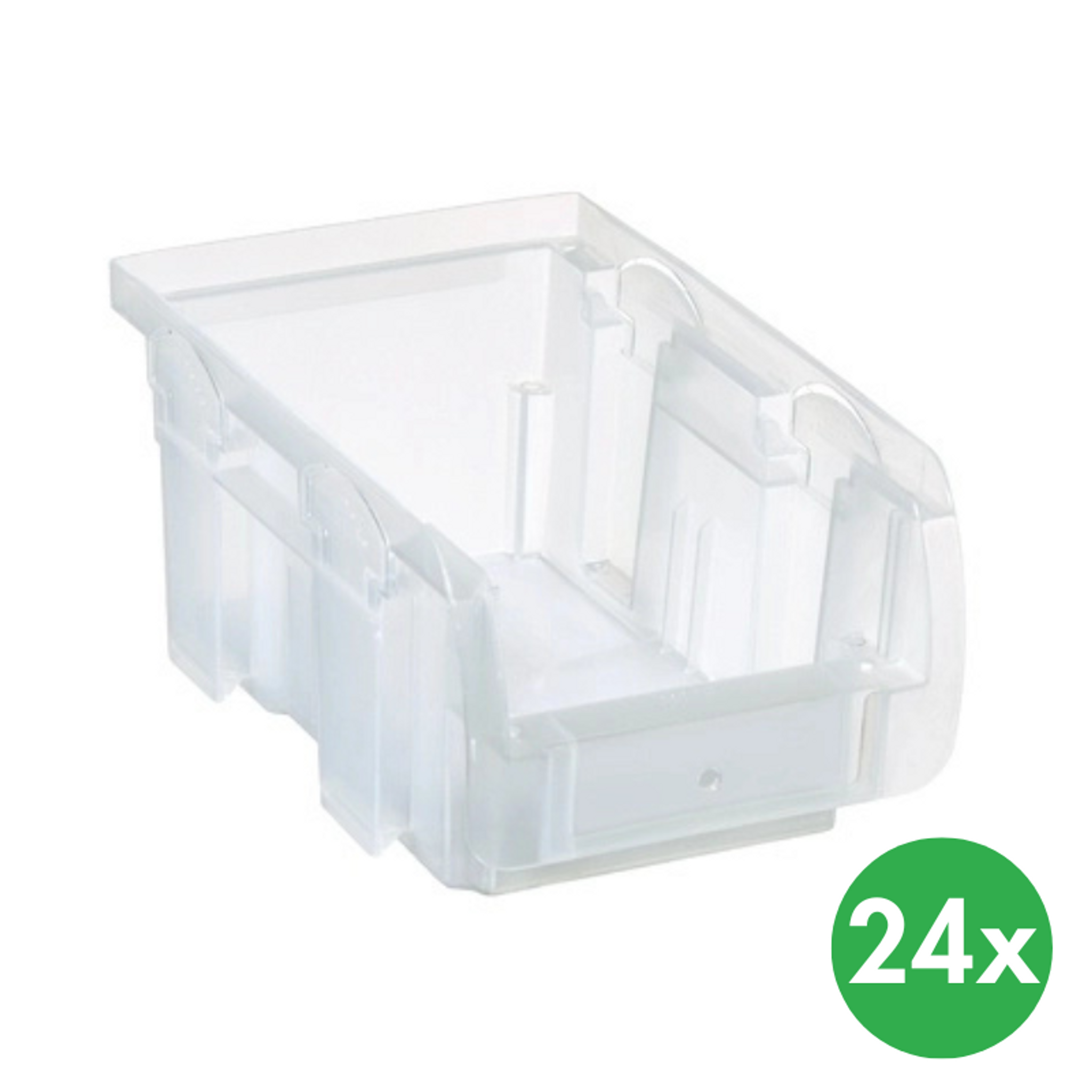 Plastový box COMPACT, 102 x 160 x 75 mm, průhledný