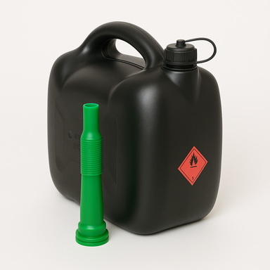 Plastový kanister na pohonné hmoty 20L