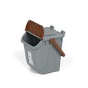 Plastový odpadkový kôš na triedenie odpadu ECOLOGY, 25 l, sivá/hnedá