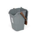 Plastový odpadkový kôš na triedenie odpadu ECOLOGY II, 35 l, sivá/hnedá