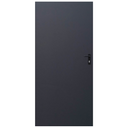 Plechové dvere 80, ľavé, antracit