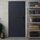 Plechové dveře 80, levé, antracit