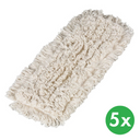 Plochý mop na podlahu - celosmyčkový, 41,5 x 14 cm (5 ks)