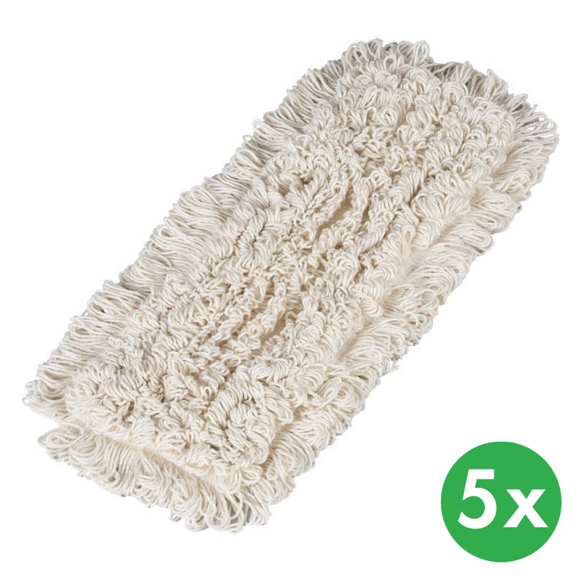 Plochý mop na podlahu - celosmyčkový, 41,5 x 14 cm (5 ks)