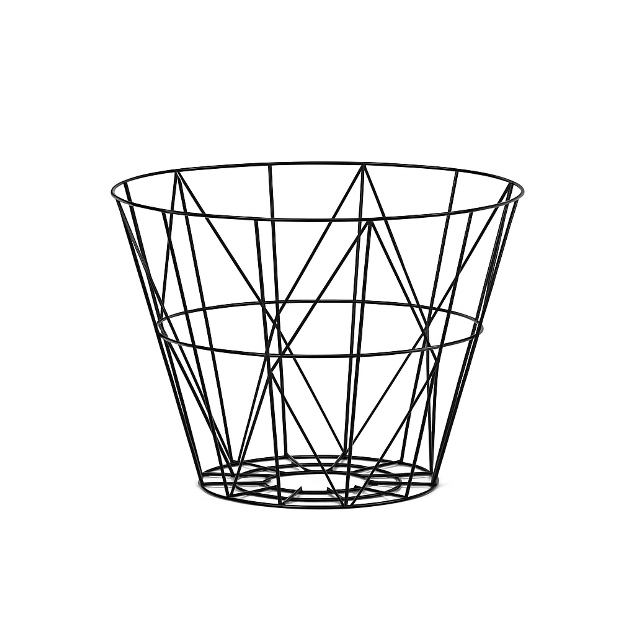 Podnož pro konferenční stolek STILO, 600 x 420 mm, černá