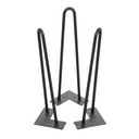 Podnož SPIDER, dvojitá, 410 mm, černá