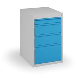 Podstavný dielenský box na náradie KOVONA, 4 zásuvky, 800 x 480 x 610 mm