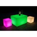 Podświetlany stołek/taboret LED, 60 x 60 x 60 cm