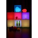 Podświetlany stołek/taboret LED, 60 x 60 x 60 cm