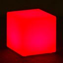 Podświetlany taboret LED, 30 x 30 x 30 cm