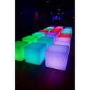 Podświetlany taboret LED, 40 x 40 x 40 cm