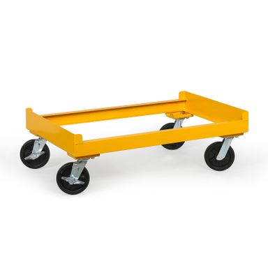 Pojazdný vozík pre stojan na sudy 2x 208 l, nosnosť 750 kg