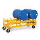 Pojízdný vozík pro stojan na sudy 3x 208 l, nosnost 1000 kg