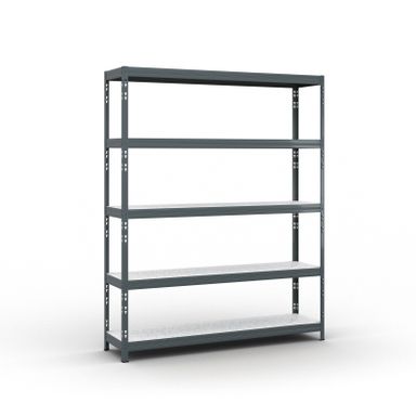Policový regál 1966x1600x400 mm, nosnost 350kg