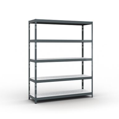 Policový regál 1966x1600x500 mm, nosnost 350kg