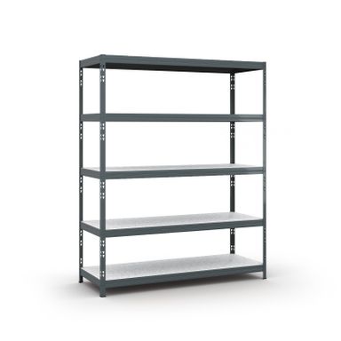 Policový regál 1966x1600x600 mm, nosnost 350kg