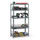 Policový regál s koši, 1790 x 900 x 400 mm, nosnost 175 kg, 3 police + 2 koše