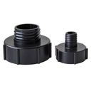 PP-Reduktion DN 80 mm / 25 mm schwarz - 1" PP-Reduktion DN 80 mm / 25 mm schwarz - 1"