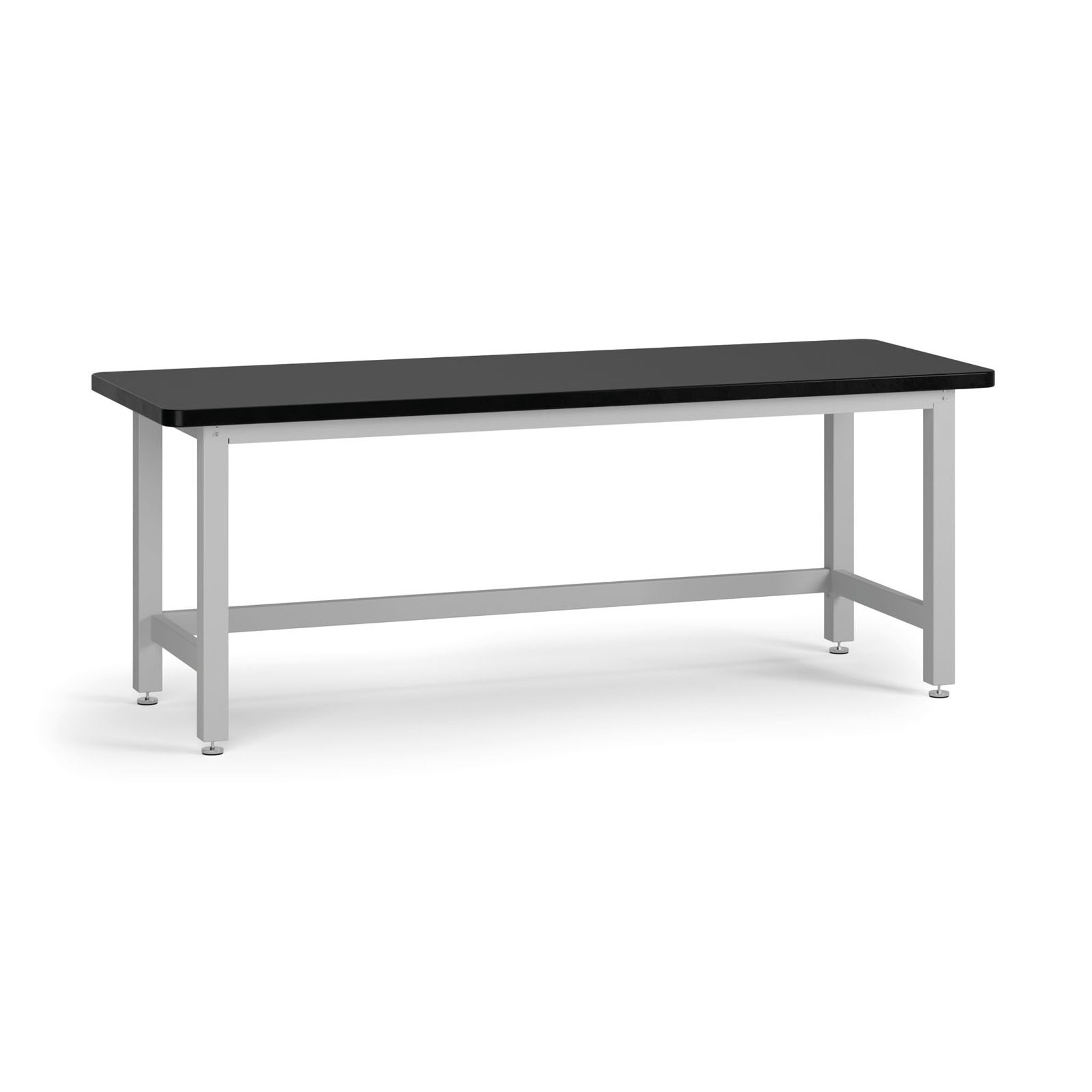 Pracovný stôl do dielne BL, MDF + PVC doska, nosnosť 1000 kg, 2100 mm