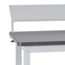 Přídavná kovová police na nářadí pro stoly G4, nosnost 20 kg, 1500 x 270 x 300 mm
