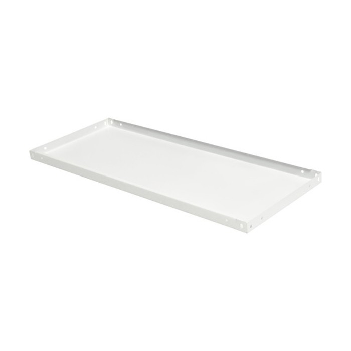 Fotografia produktu: Prídavná polica pre kovový regál, 130 kg, 750 x 300 mm, biela