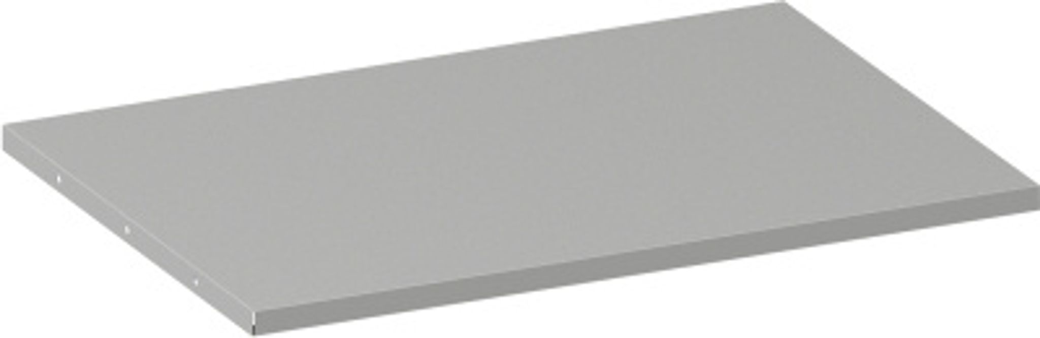 Přídavná police ke kovovým skříním, 800 x 600 mm, šedá, 1 ks
