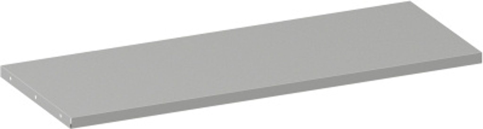 Přídavná police ke kovovým skříním, 950 x 400 mm, šedá, 1 ks