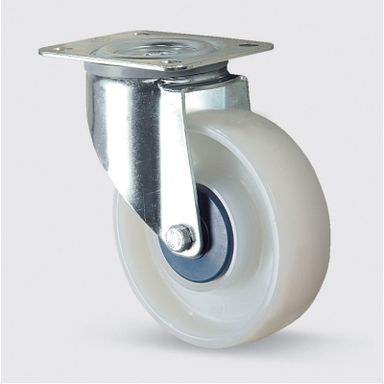 Přístrojové kolo TENTE se sníženou hlučností, polyamidové 125 mm, otočné