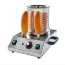 Profesionální hotdogovač/ohřívač na párky v rohlíku, 2 trny