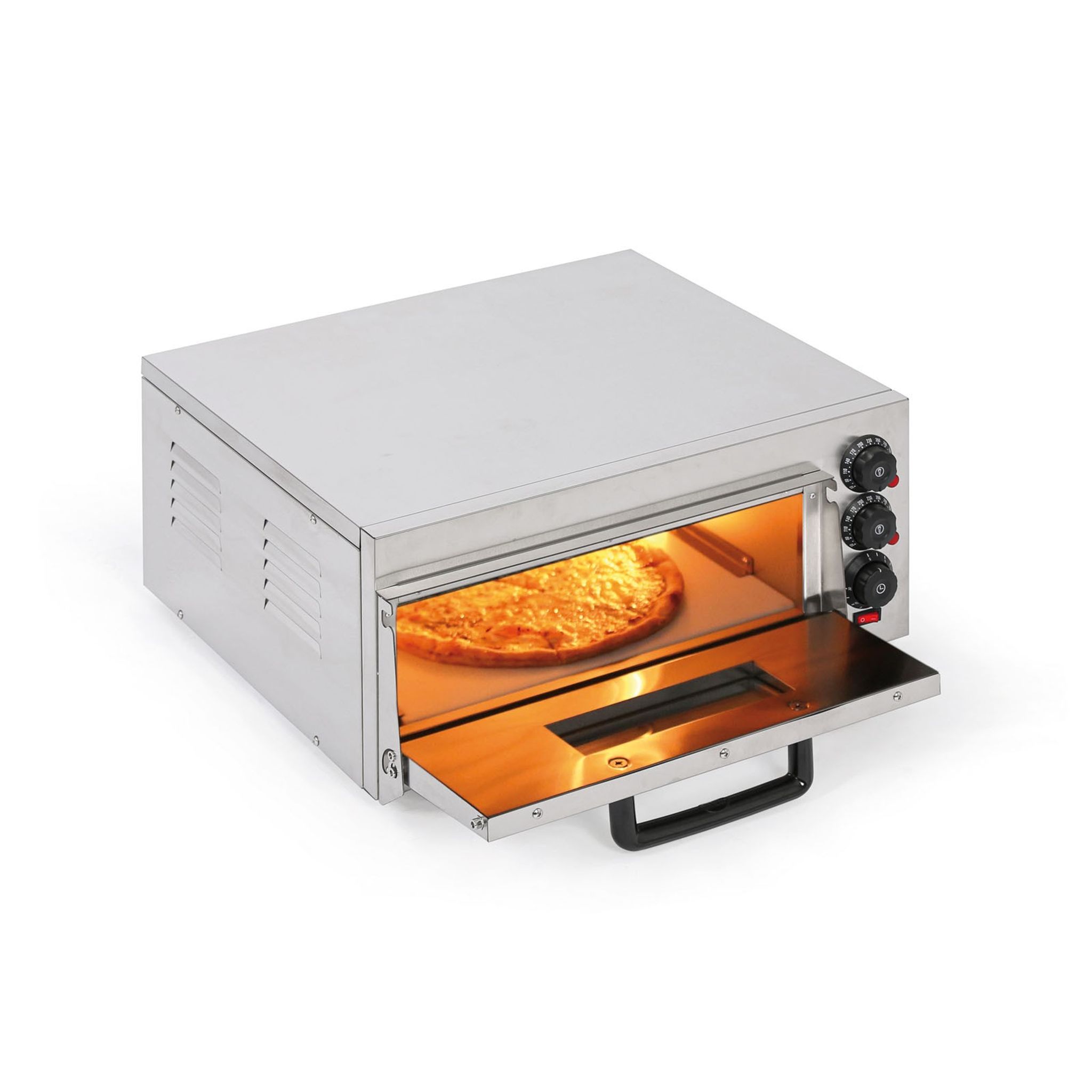Professioneller Elektro-Pizzaofen, 2000 W