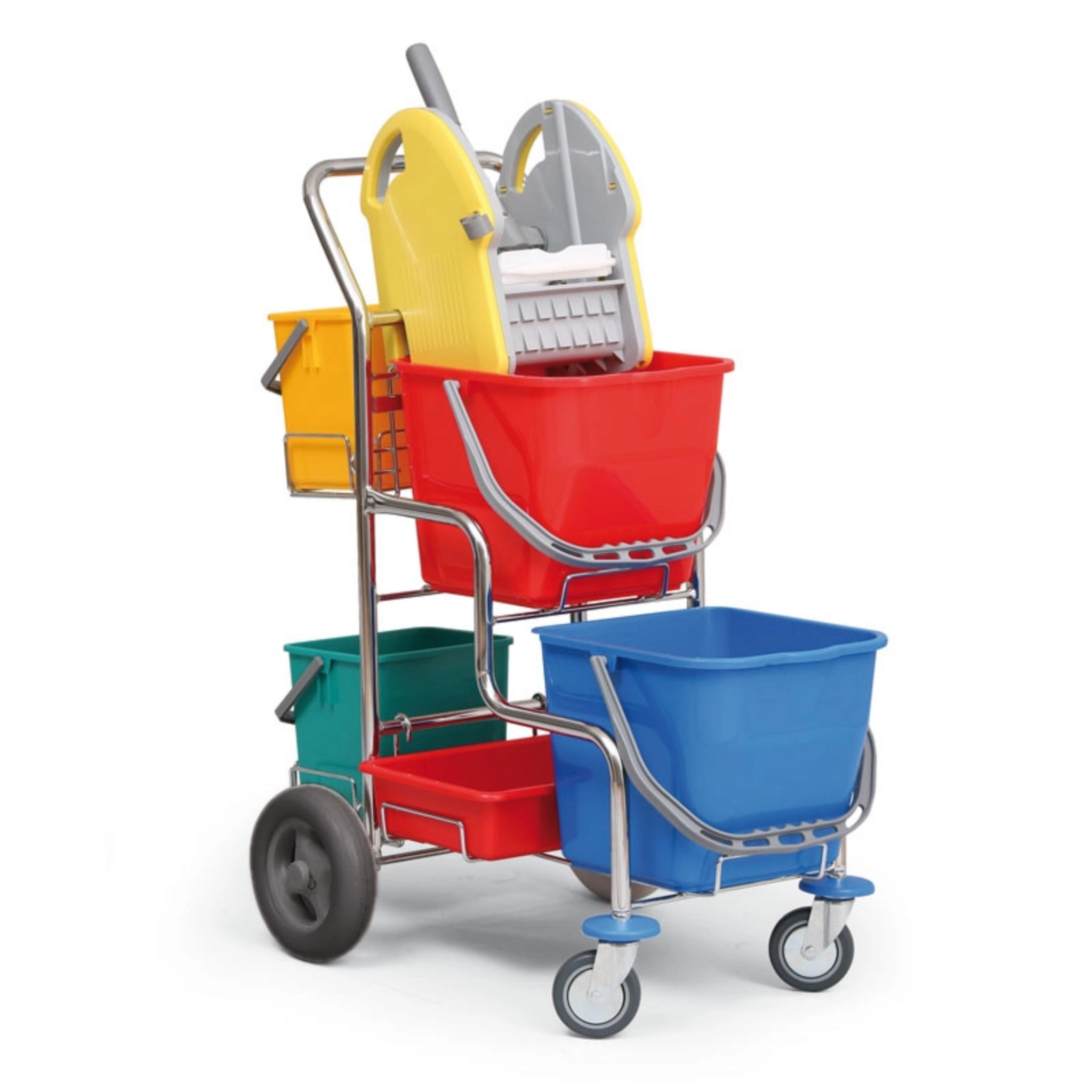 Professioneller Reinigungswagen ohne Beutelhalter, 52 x 85 x 115 cm