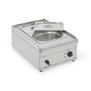 Profi-Wasserbad 2× GN 1/2, Edelstahl, 1500 W Profi-Wasserbad 2× GN 1/2, Edelstahl, 1500 W