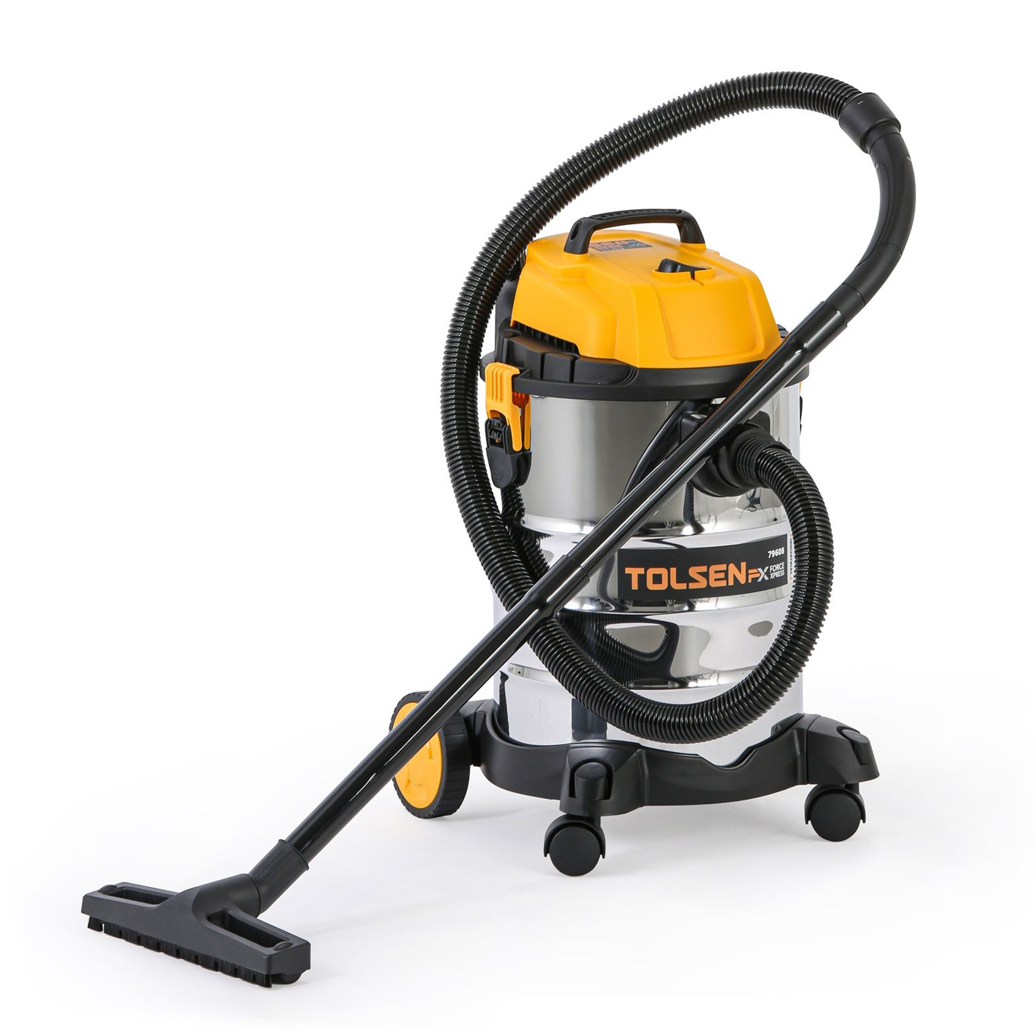 Průmyslový vysavač, suché/mokré sání, 3000 W, 30 l