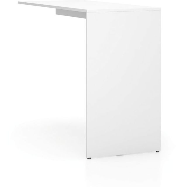 Przestawny pulpit biurkowy do dodatkowej szafki LAYERS, biały