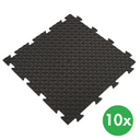 PVC puzzle podlahová dlaždice - texturovaný povrch, 510 x 510 mm, 10 ks