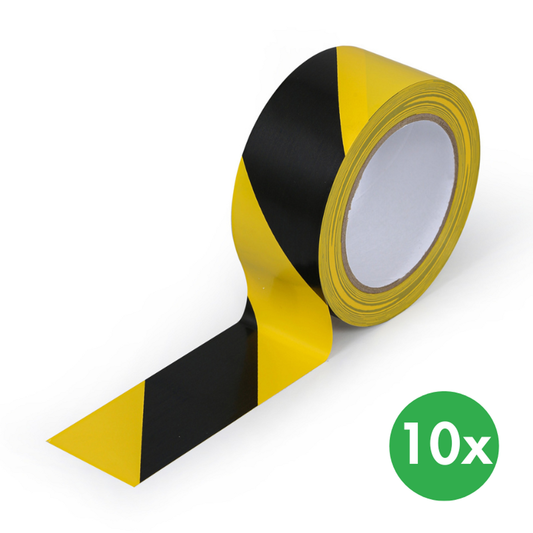 PVC výstražná páska 50 mm x 33 m, balenie 10 ks