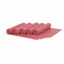 Pytle na odpad 120 litrů, 700 x 1100 mm, LDPE, 80 mikronů, 150 ks, červený