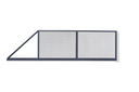 Rám pojezdové brány pro vlastní výplň, délka 420 cm, výška 146 cm