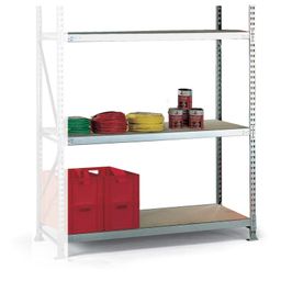 Regał półkowy, nośność 600 kg, 2500x1800x800 mm, dodatkowy