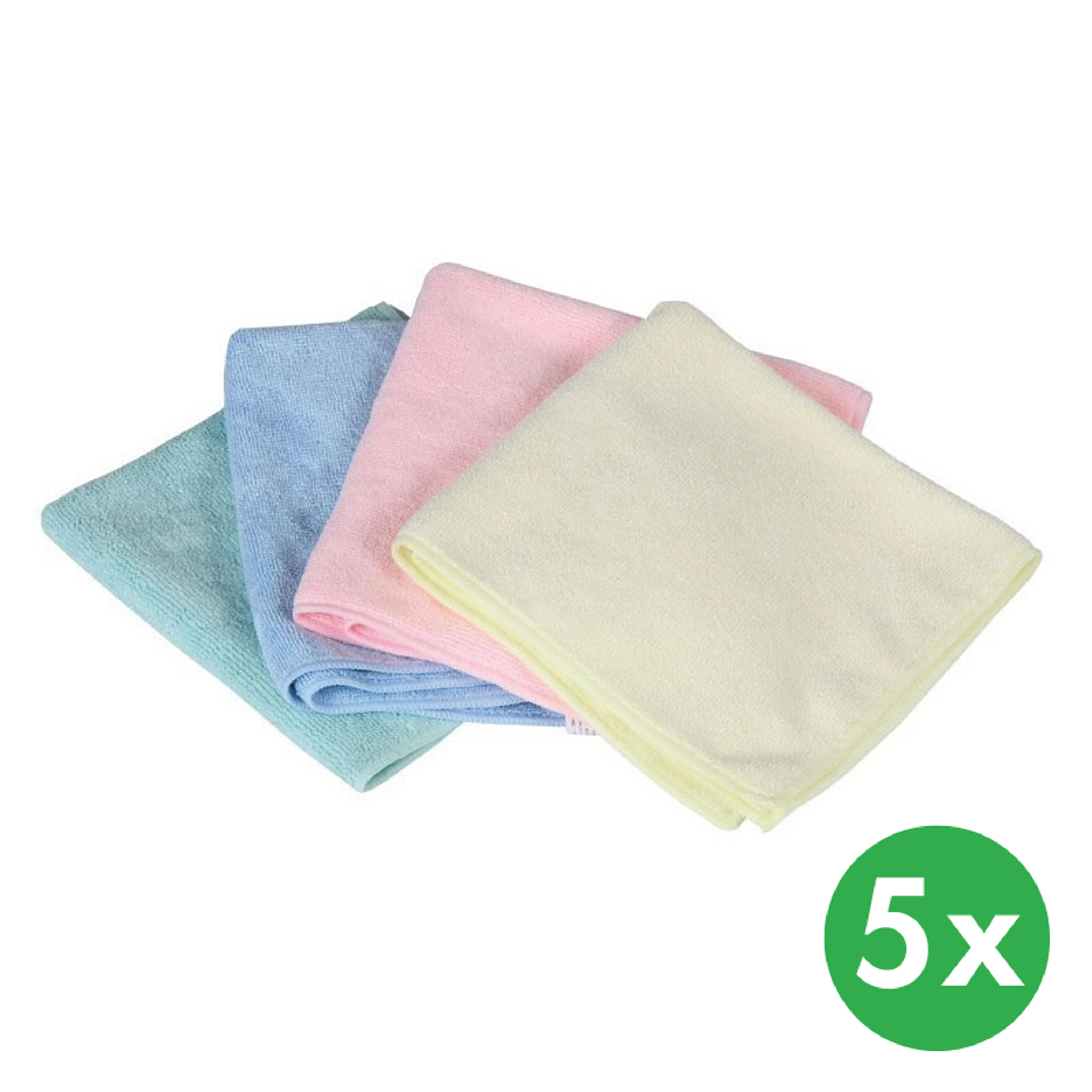 Reinigungslappen Mikrofaser, blau (5 ks)