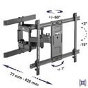 Robuster Schwenkhalter für TV 37" - 80"